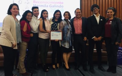 Reconocimiento “Hermila Galindo” de la Comisión de Derechos Humanos del Distrito Federal.