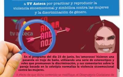 Recomendación: OVM-TV-002/2020/TV Azteca